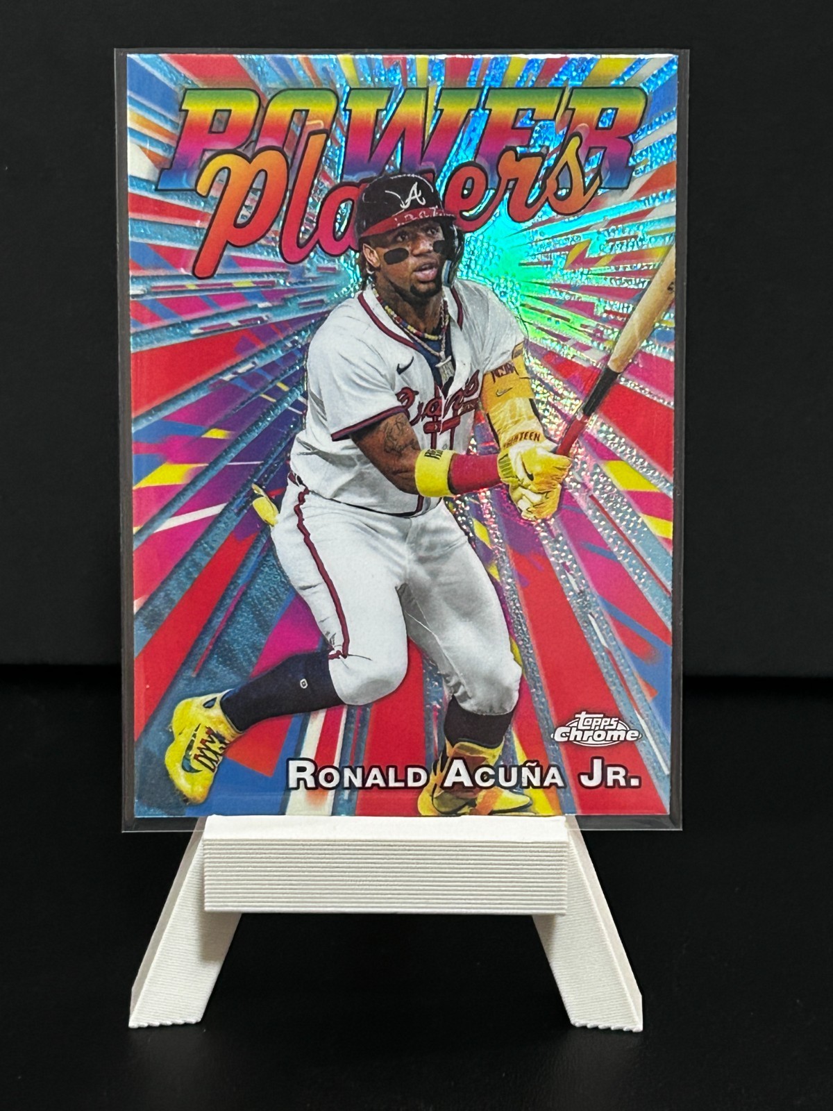 2025 Topps Chrome Ronald Acuna Jr. Power Players #PP-7