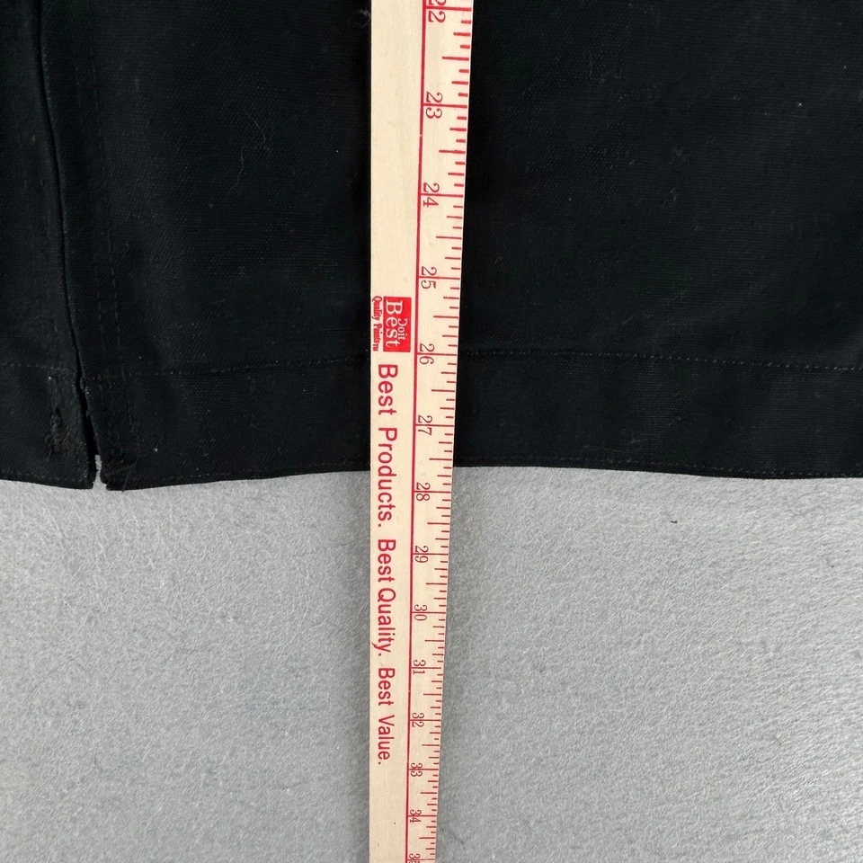 VTG Carhartt Detroit Jacket Mens X-Large Black J001 BLK Blanket Lined Made USA - Image 3 of 4