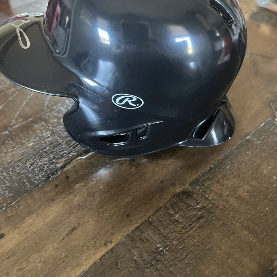 Mini capacete de rebatidas Eloy Jiménez autografado Chicago White Sox  - Imagem 2 de 4