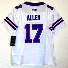 YOUTH BUFFALO BILLS Customized Josh Allen #17 Stitched Jersey Size L (14/16) NWT