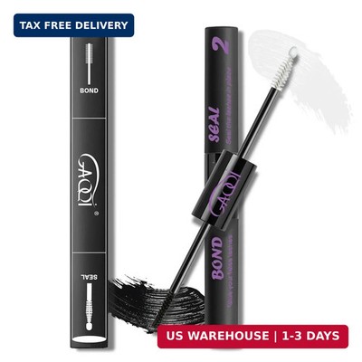 GAQQI Lash Cluster Glue, Lash Bond and Seal Waterproof Eyelash Glue for Eyelash