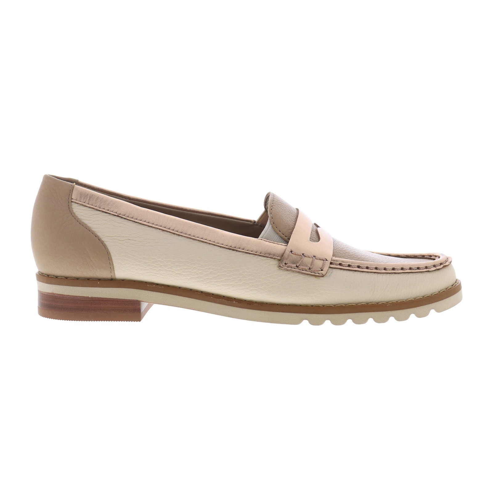 Ros Hommerson Winnie II 75099-37 Womens Beige Narrow Loafer Flats Shoes