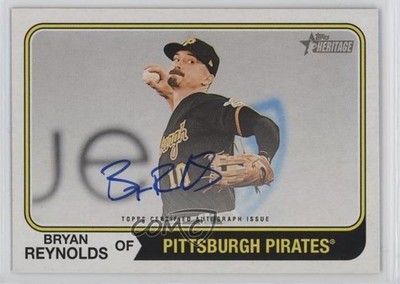 2023 Topps Heritage High Number Real One Auto Bryan Reynolds #ROA-BRS Auto 18c3