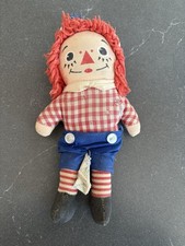 Antique Raggedy Ann Doll Johnny Gruelle Original Vintage Cloth Estate