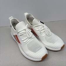 NEW BERNIE MEV. LACE UP White Slip on sneakers size 39 or 8 Ladies Walking   