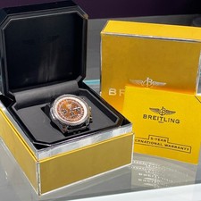 BREITLING BENTLEY MOTORS CHRONOGRAPH 48mm COPPER DIAL STAINLESS ref: A25362 2