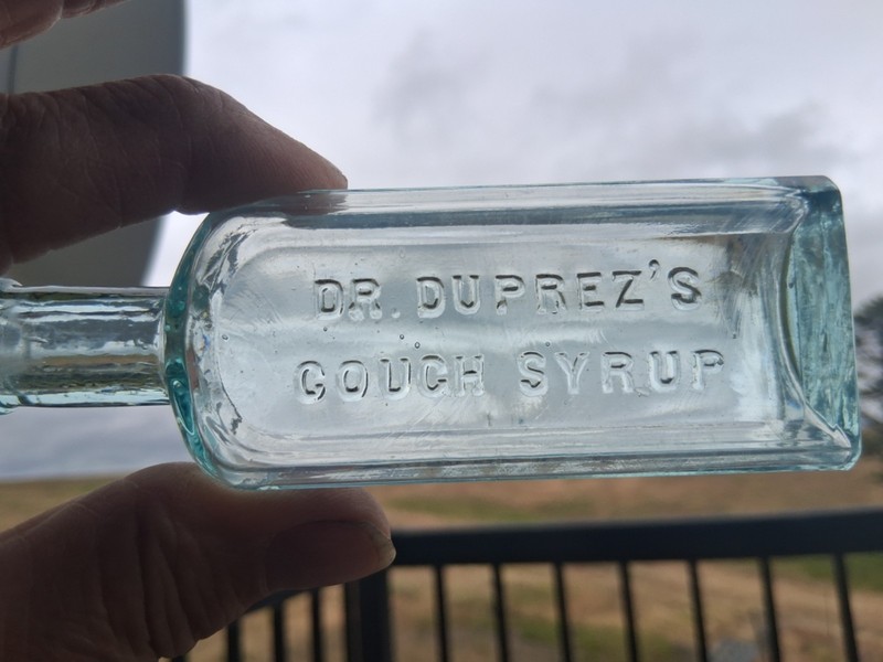 NEVER SEEN ANOTHER--DR. DUPREZ'S COUGH SYRUP