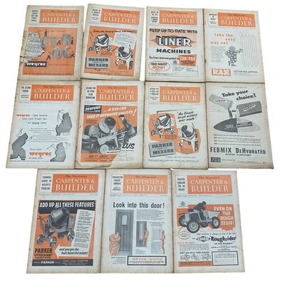 The Illustrated Carpenter Builder Vintage Trade Journals Construction Building