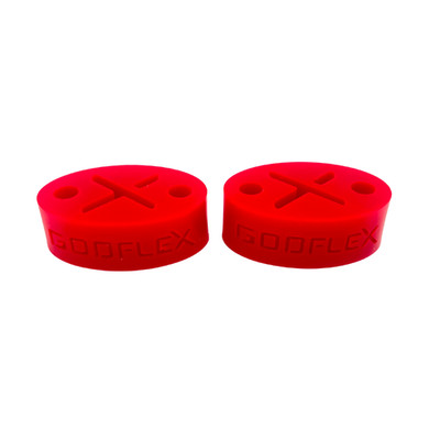 Godflex R52 R53 R56 Uprated Exhaust Hanger Bushes MINI Cooper S - RED