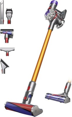 Dyson V8 Absolute Akku Staubsauger Motorbar Haarentwirrung 40 Min NEU OVP