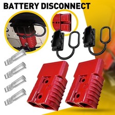 Battery Quick Connect Connector Plug 175A 600V Disconnect Winch Trailer Electric
