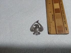 ABORIGINAL 925 STERLING SILVER PENDANT  - RAVEN