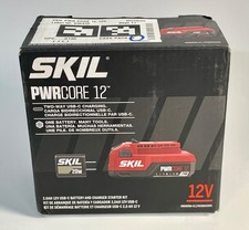 SKIL PWR CORE 12 12V Starter Kit Including 2.0Ah USB-C Battery  20W PD Charger