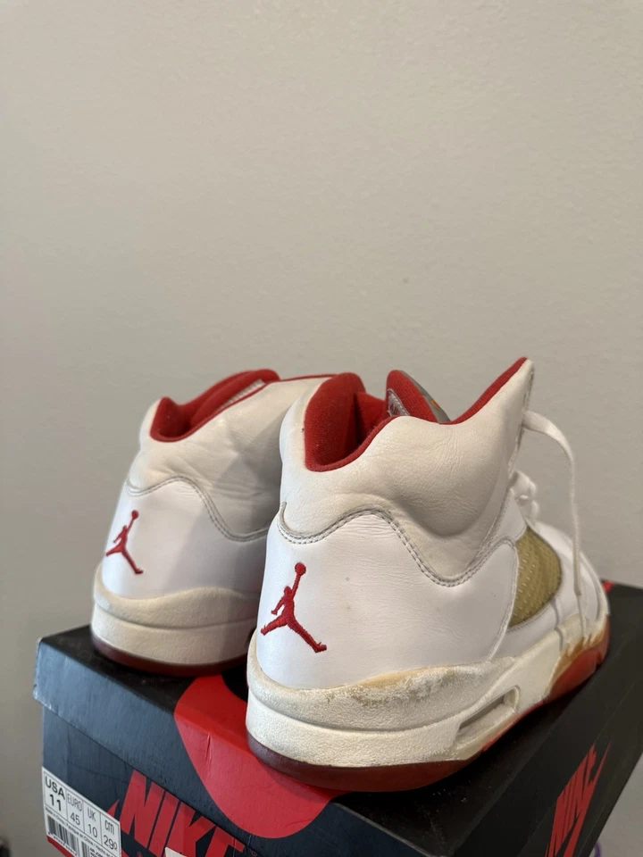 Tamanho 12w 10.5 Jordan 5 Sunset 2006 retrô - Imagem 2 de 4