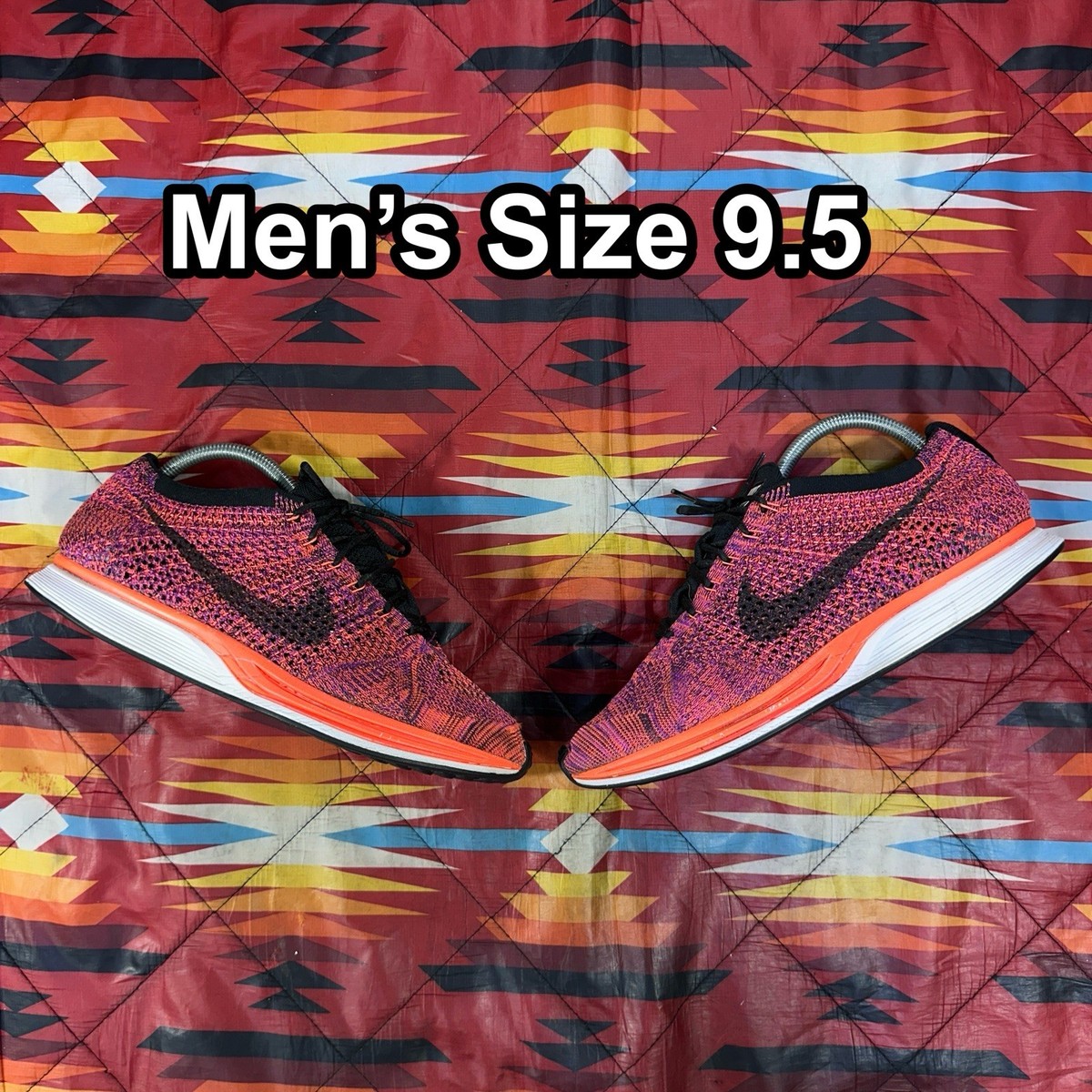 Nike Flyknit Racer Acai Berry Men display picture 3