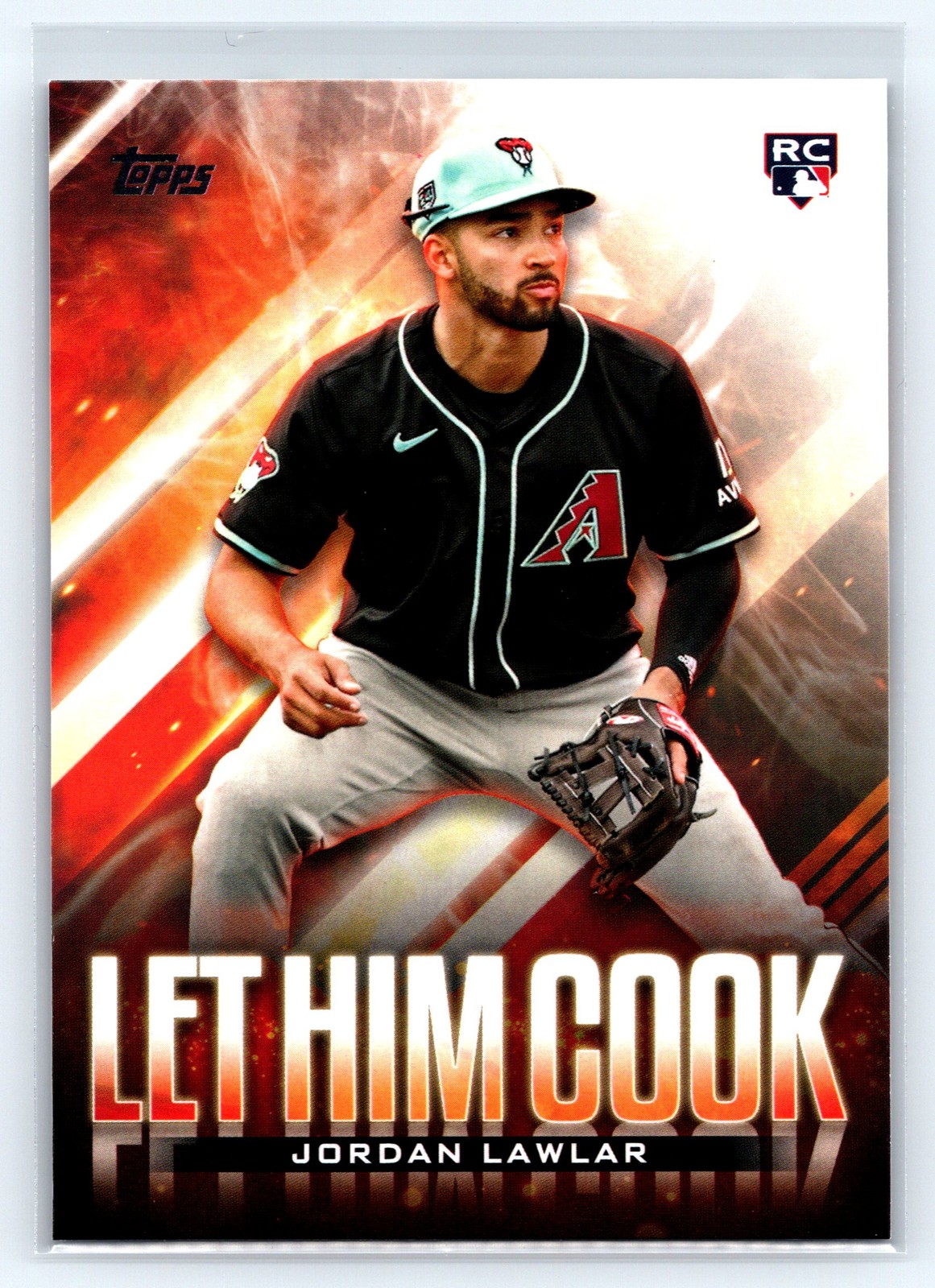 2024 Topps Update Jordan Lawlar Let Him Cook #LHC-21 Arizona Diamondbacks