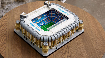 NEW Real Madrid Santiago Bernabéu Stadium 10299-PCS-5876 Building Brick Set Gift