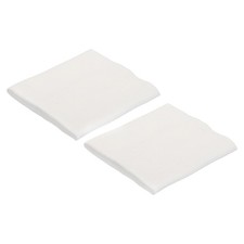 Elastic Cuffs Ribbed Trims Cotton Fabric Knit Rib Stretch Tape Cream White