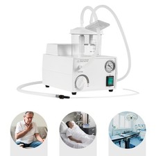 Vacuum Phlegm Quiet Suction Unit Portable Medical Emergency Aspirator Machine US