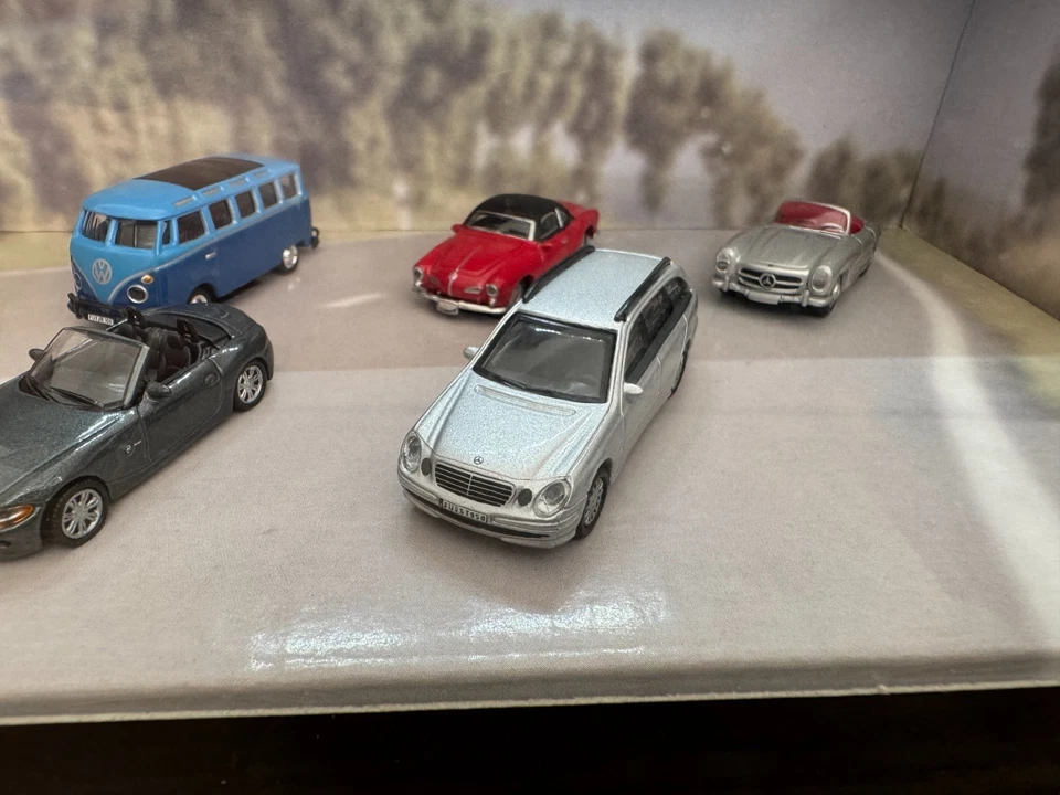 Schuco Edizione 1:87 6 Auto Metallizzate In Condizioni Nuove Con OVP - Immagine 3 di 3