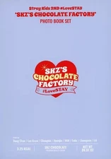 K-Pop Stray Kids 2Nd #Lovestay Skz’S Chocolate Factory Photo Book Set Photo Book
