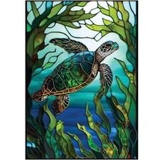 KTHOFCY 5D DIY Diamond Painting Kits for Adults Kids, Sea Onesize, Color