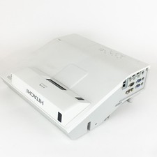 Hitachi CP-AX2503 3LCD Ultra Short Throw HDMI Projector UK - New Lamp Fitted