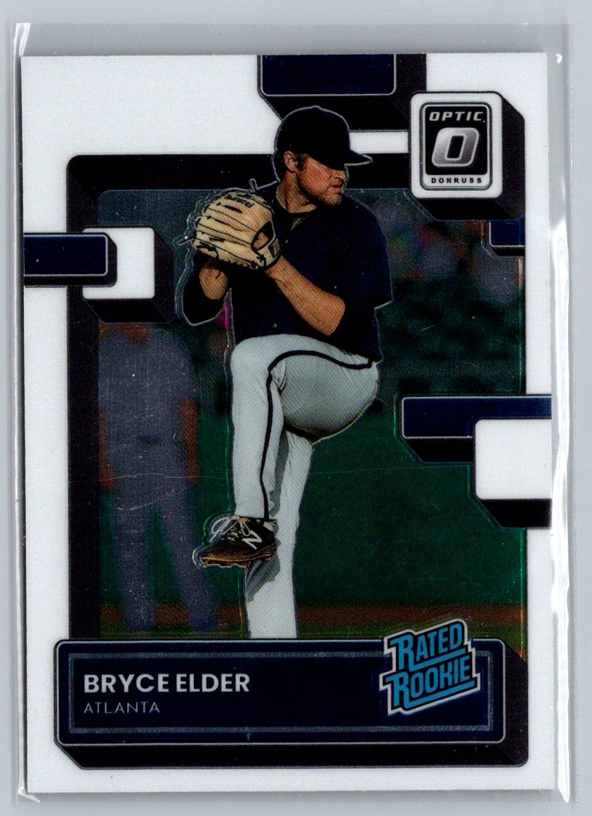 2022 Donruss Optic #181 Bryce Elder ROOKIE Atlanta Braves