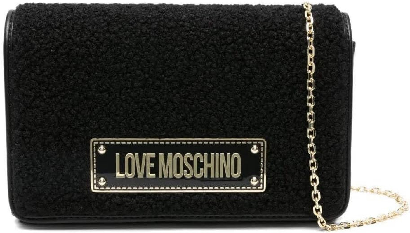 Love Moschino BORSA SOFT PL+PU NERO