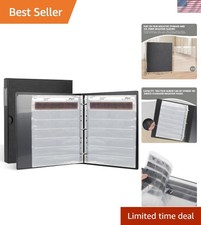 Archival Quality 35mm Negative Preservers with Classic Ring Binder - 100 Sheets