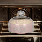 Anti-Splash Microwave Lid: 16cm Transparent Glass Microwave Lid For Food - Anti