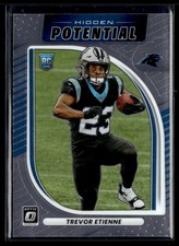 2025 Panini Donruss Optic Football Hidden Potential #11 Trevor Etienne Rookie RC