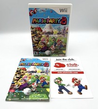 Mario Party 8 Nintendo Wii Case  Manual  Insert ONLY - NO GAME DISC