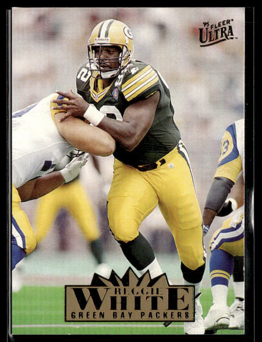 1995 Ultra #118 Reggie White Football Card 3901B