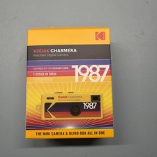 Kodak Charmera Key Chain Digital Camera Blind Box, Single Camera, Red