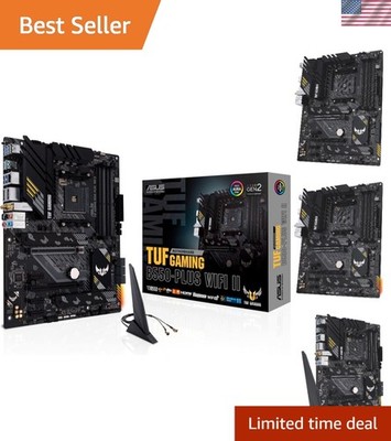Elite TUF Gaming B550-PLUS WiFi II ATX Motherboard - Maximizes Gaming Stability