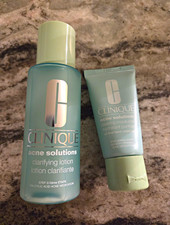 Clinique Acne Solutions Toner  Cleanser Set Salicylic Acid 3.4 fl oz