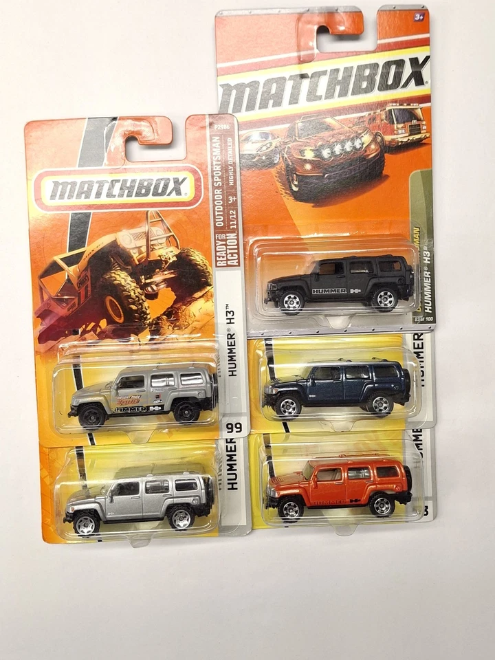Matchbox Hummer H3 lot of 5. L2 - Image 2 of 4