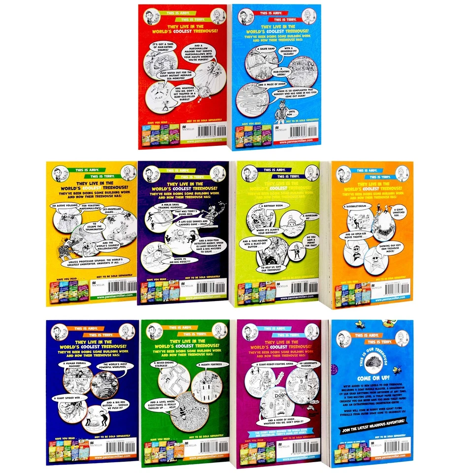 Treehouse Series by Andy Griffiths & Terry Denton 10 Books Set - Age 7-11 - PB - Image 3 of 4