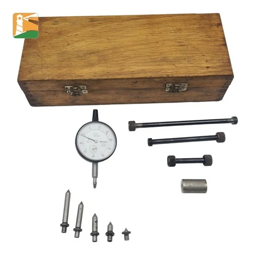 Vintage Mitutoyo Dial Bore Gauge Set 0.01mm | Precision Measuring Tool.