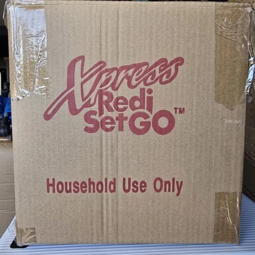 Xpress Redi Set Go Cooker As Seen on TV  Red W/ Recipe Booklet Express