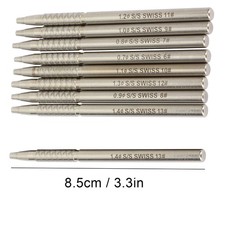 Stainless Steel 0.7-1.4mm Watch Hands Presser Fitting Pusher Needle Installer