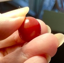    Vintage CAC Rare Red Brick Christensen Marble
