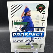 GRIFFIN HERRING /199 2024 Panini Prospect Edition #115 LSU