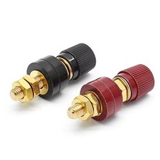 2 Pcs Remote Battery Terminal Stud Battery Power Junction Post Connector 5/16"