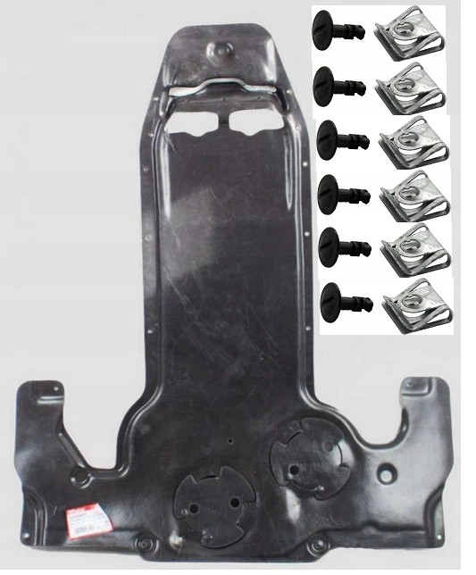 Cache protection moteur BMW 5 GT F07 plaque plastique noir