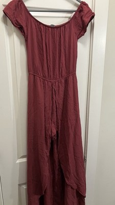 rue21 Women s Sheath (Unique Style) Dress Red Size M Hi-Low (28''/58 )