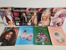 Doll Making Talk Magazine Bulk Lot Art Craft Fashion Baby Doll Maker Crafting