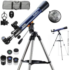 Telescope 28X-525X High Powered 700x70mm AZ Astronomical Professional Refractor