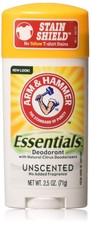 ARM  HAMMER Essentials Natural Deodorant Unscented 2.5 oz 10-Pack 